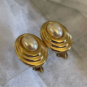 Classic Napier clip earrings